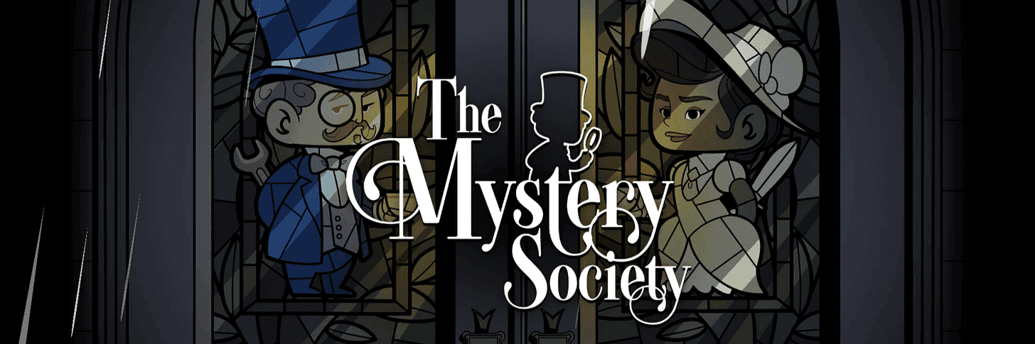 The Mystery Society Crypto Game | Play & Earn The Mystery Society | GAM3S.GG
