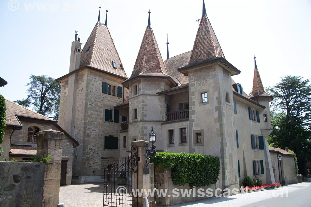 Vaud: Le château de Echandens