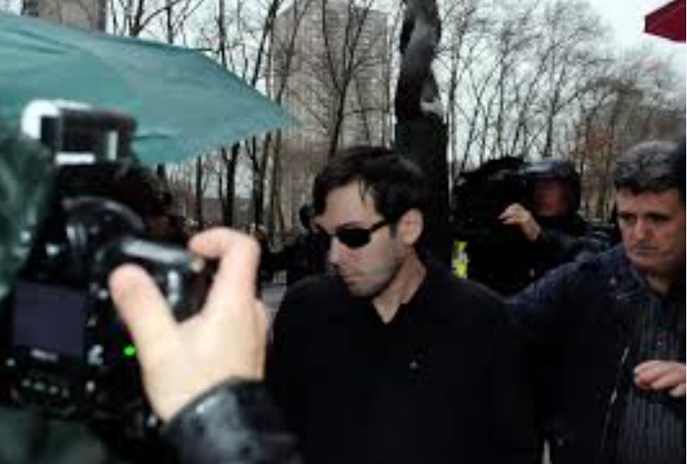 Martin leaving the courthouse in December 2015 with Pashko behind him. (Getty Images)