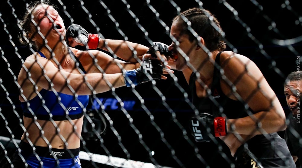 Why Ronda Rousey lost to Amanda Nunes 2016 images