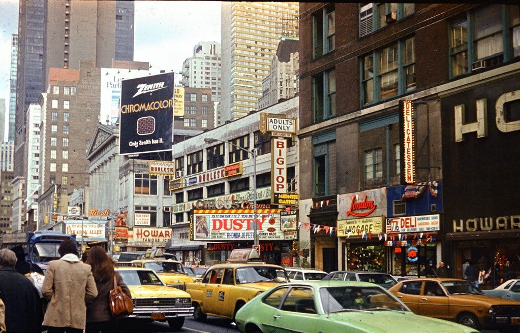 Broadway At 74th Dirty Old 1970's New York City Facebook, 46% OFF