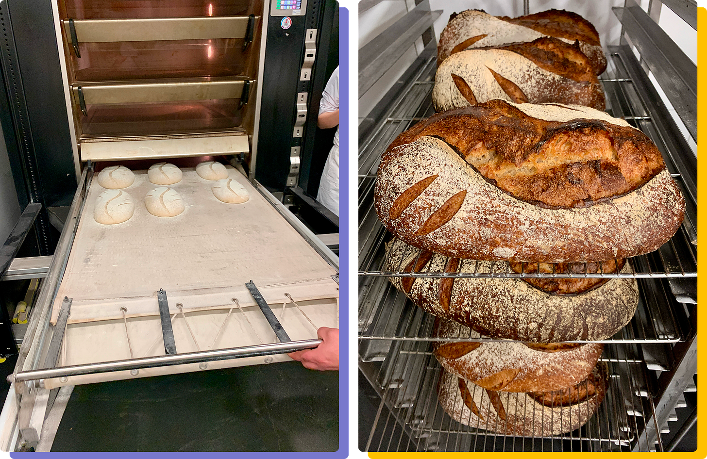 Photos of sourdough bread