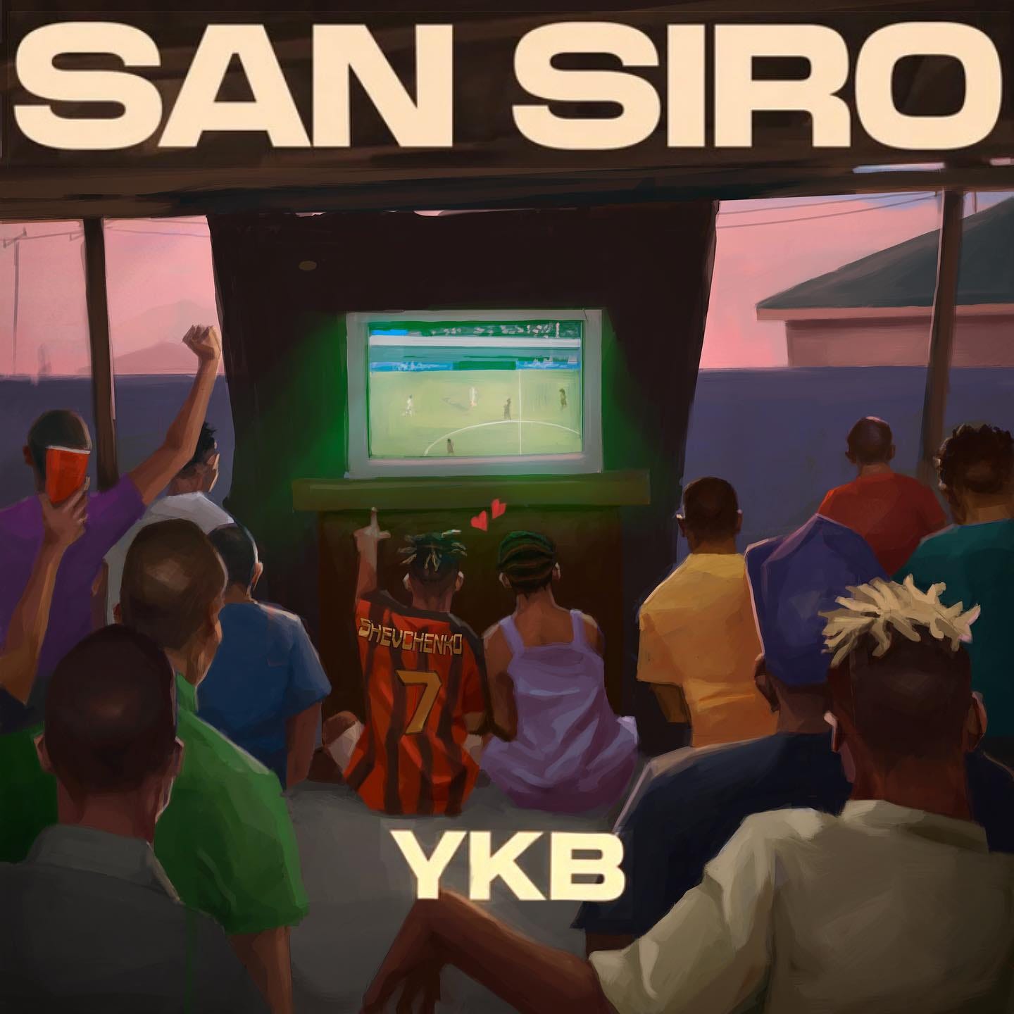 San Siro by YKB (2022) | Illustration: Boluwatife Sonaike | Creative Direction: Niyi Okeowo