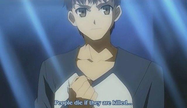 People die if they are killed...