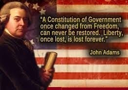 John Adams Constitution, American Flag