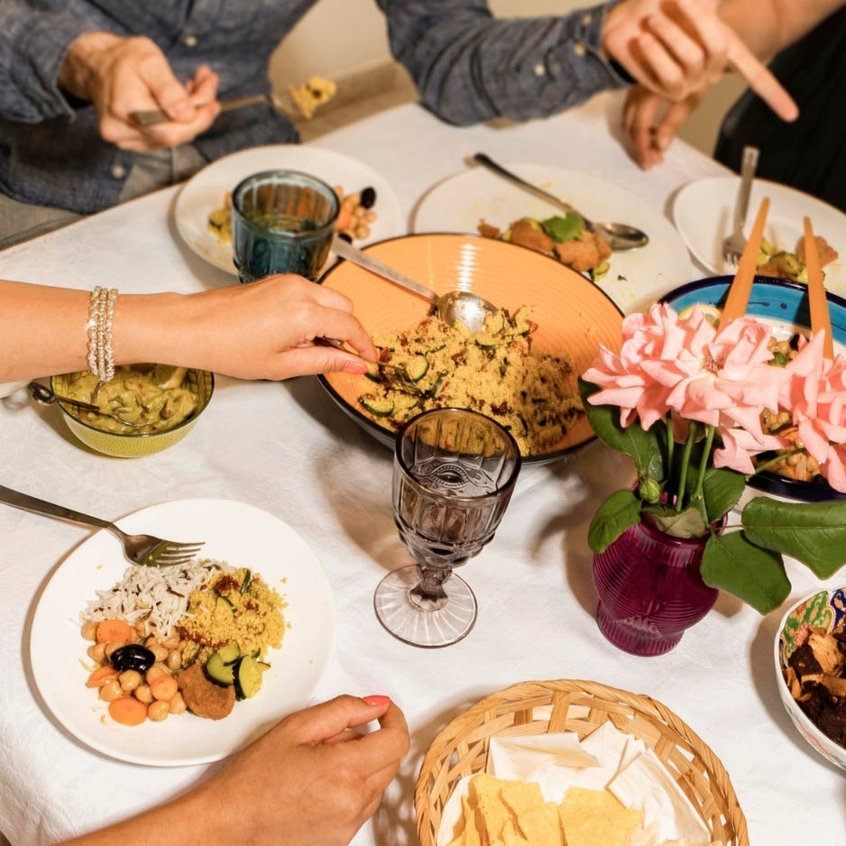 Family gets created at the kitchen table