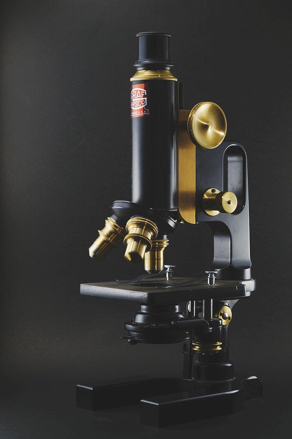 Vintage Microscope II Photograph by Michael Poser - Pixels