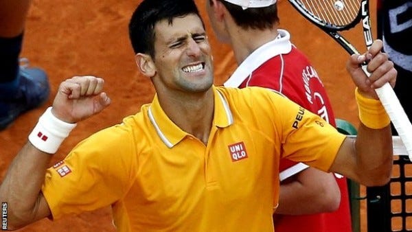 novak djokovic celebrates winning 2015 monte carlo mastersnovak djokovic celebrates winning 2015 monte carlo masters