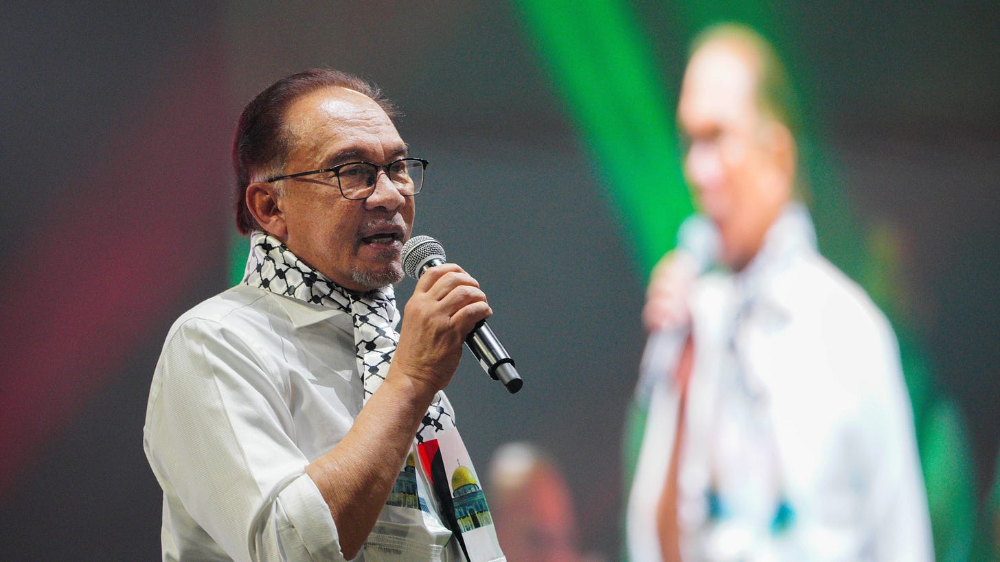 For Malaysia's Anwar, Israel-Hamas war is both personal and political -  Nikkei Asia