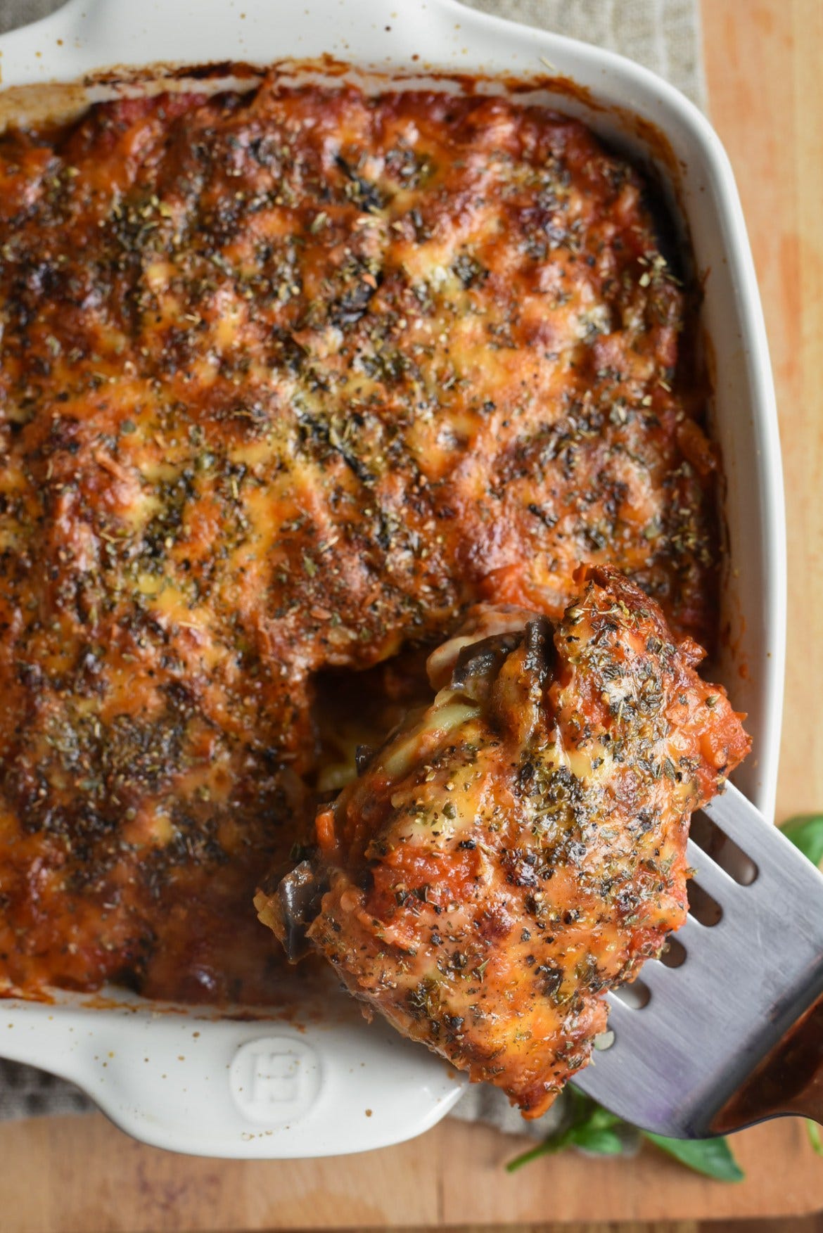 Provençal Eggplant Tomato Gratin