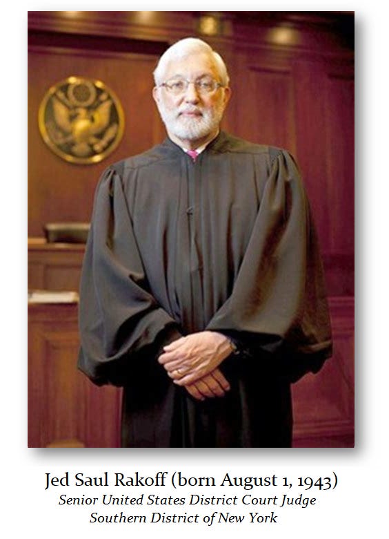 Rakoff Judge