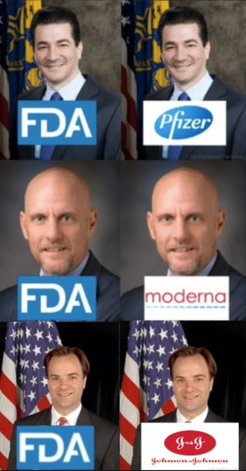 fda commissioners with big pharma