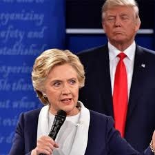 Hillary Clinton: 'My skin crawled' in Trump debate - BBC News