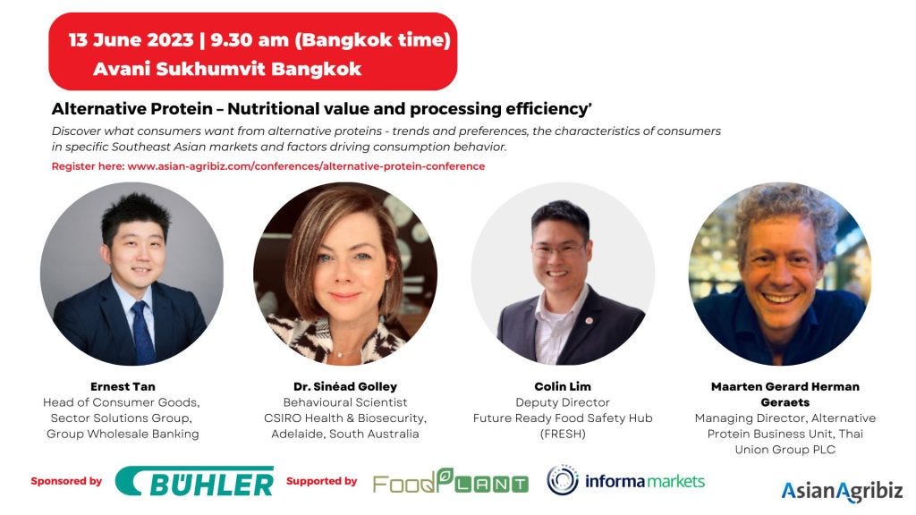 What will you gain from the Alternative Protein Conference – Asian Agribiz