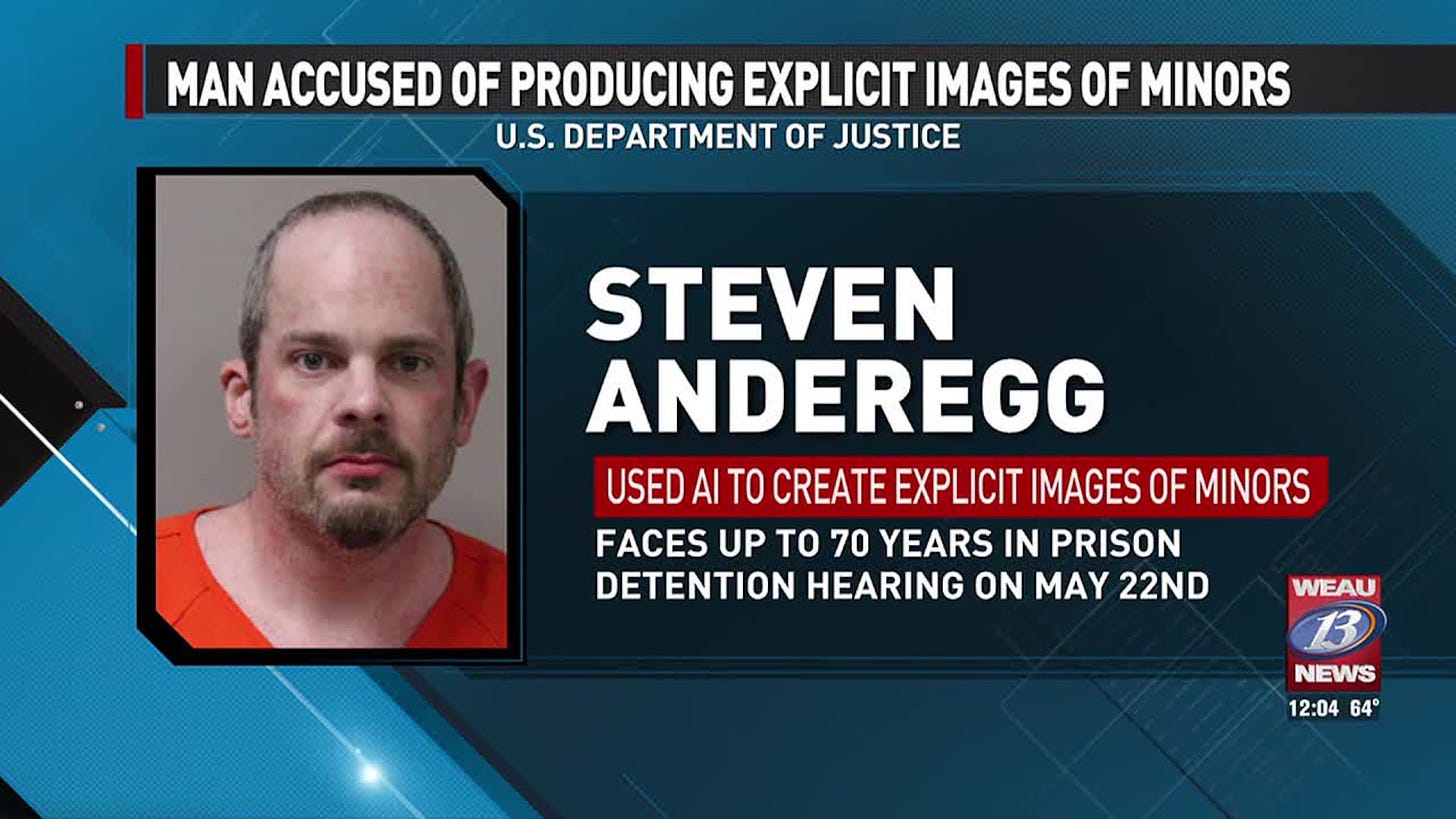 Man Accused Of Producing Explicit Images Of Minors