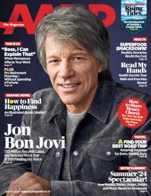 AARP The Magazine EXCLUSIVE: Jon Bon Jovi on Aging, Living ...