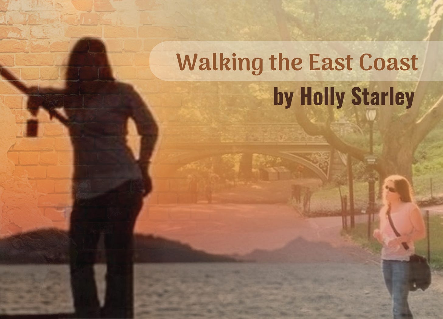 Title page: Walking the East Coast by Holly Starley