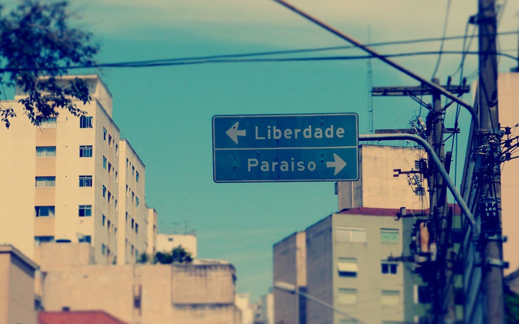 Liberdade x Paraíso | eis a questão!? | Rodrigo Campos | Flickr