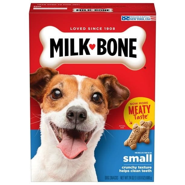 Milk-Bone Original Dog Biscuits, Small Crunchy Dog Treats, 24 oz.