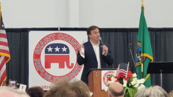 VIDEO: Bill Bruch gives an update on State Republican Chairman Position at Lincoln / Reagan Gala