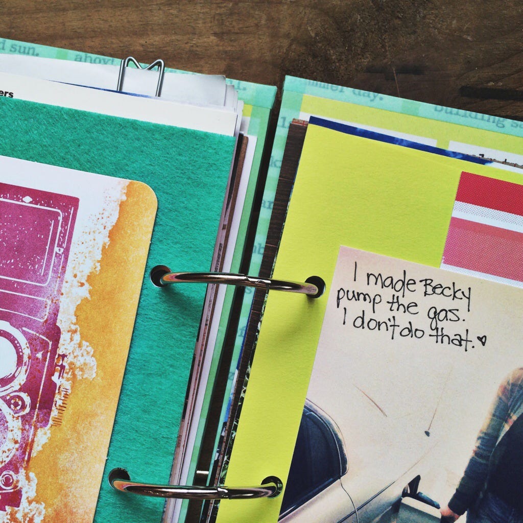 rukristin travel mini-album New England