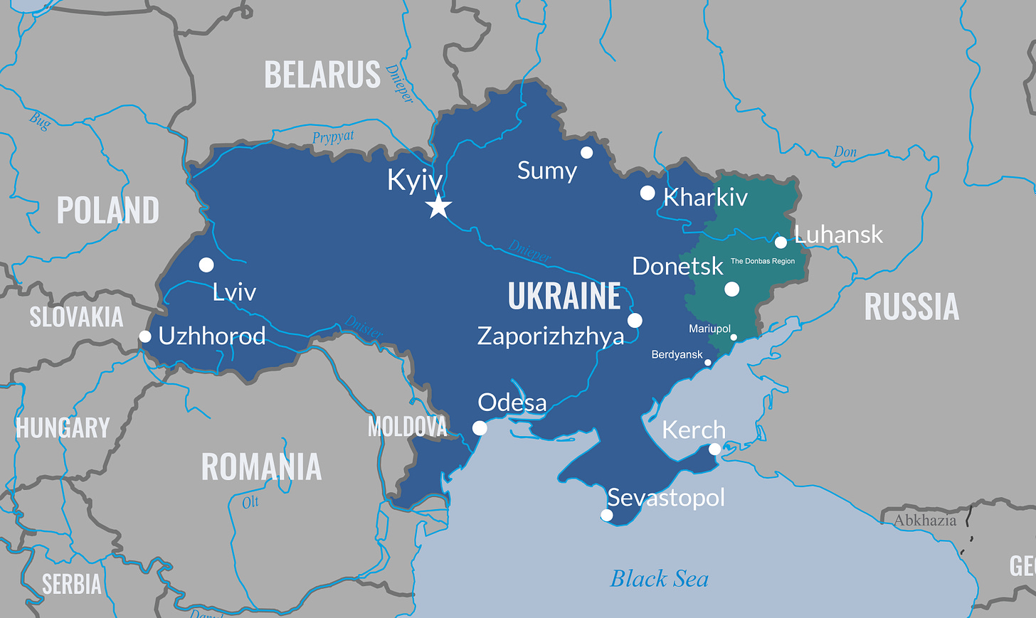 Ukraine Map