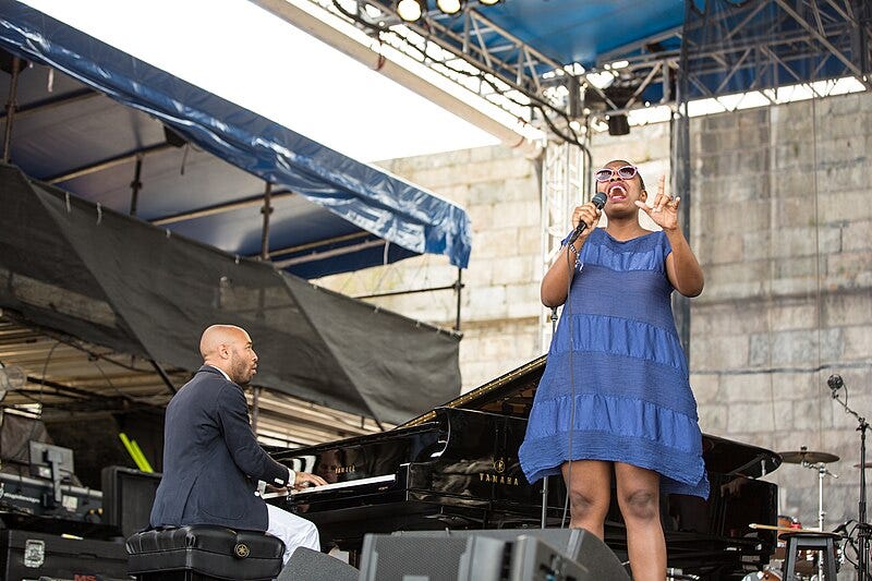 File:Cécile McLorin Salvant in concert (14634683628).jpg File:Cécile McLorin Salvant in concert (14634683628).jpg