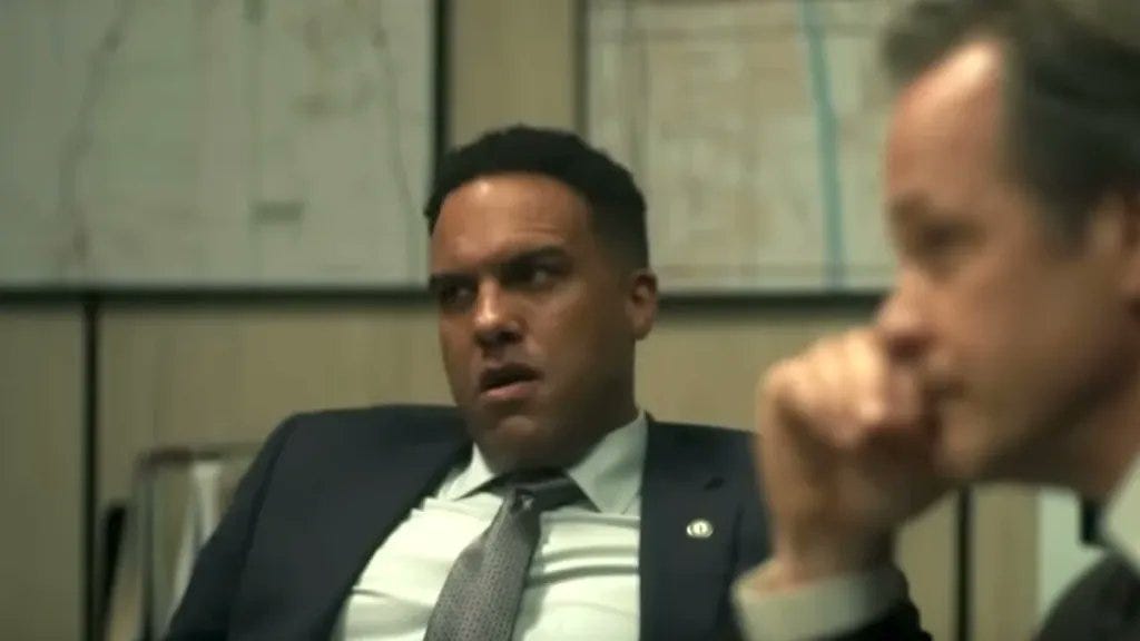 Andy Bobrow on X: "This actor, O-T Fagbenle, is doing the most amazing work  in Presumed Innocent. Every second he's on the screen you want to punch him  in the face. His