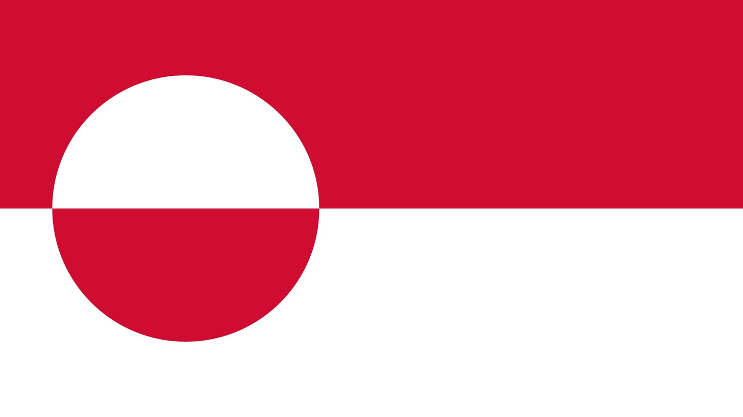 Greenland National Flag Free Stock Photo - Public Domain Pictures