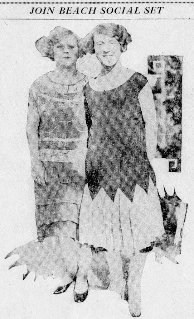  Figure 6: Delphine and Dorothy Popham on January 13, 1925