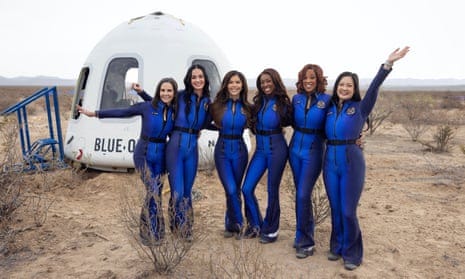The Blue Origin flight showcased the utter defeat of American feminism | Moira Donegan | The Guardian The Blue Origin flight showcased the utter defeat of American feminism | Moira Donegan | The Guardian