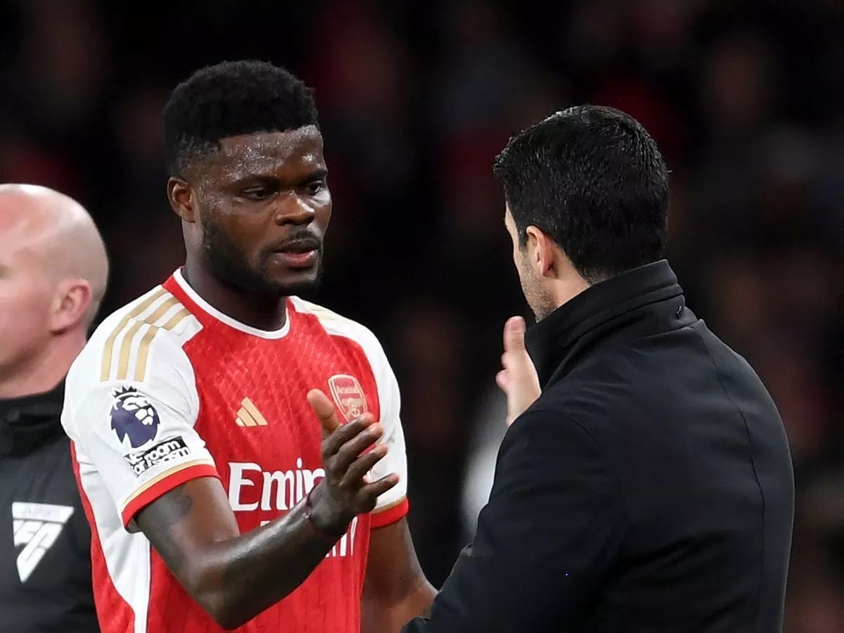 Mikel Arteta Arsenal Premier League Thomas Partey 