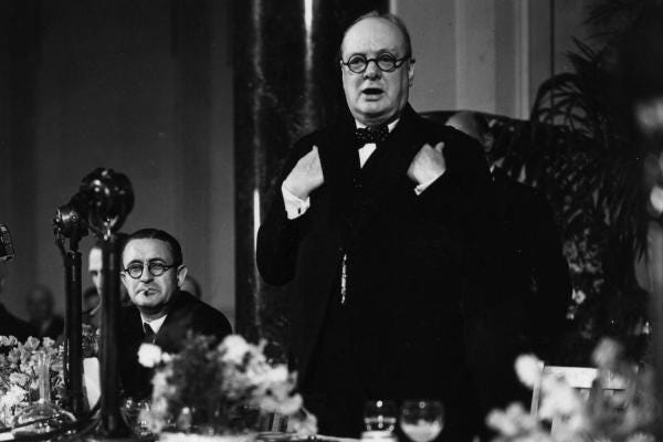 The Finest Hour Speech - History