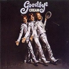 Cream Goodbye album cover