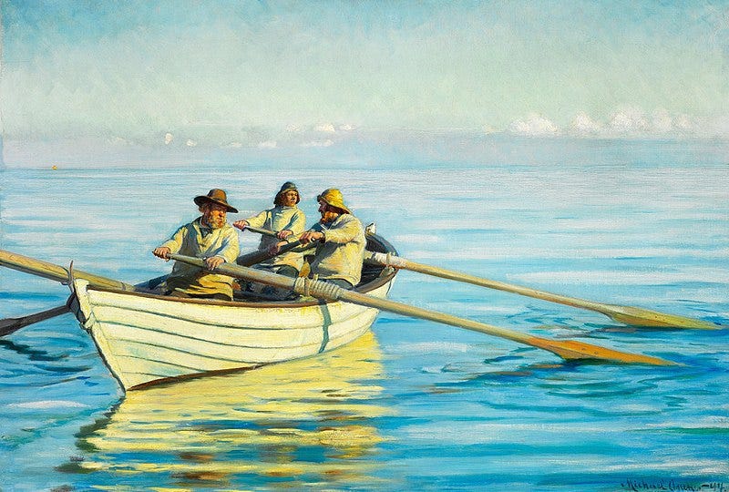 File:Michael Ancher - Tre fiskere i en båd - 1894.jpg