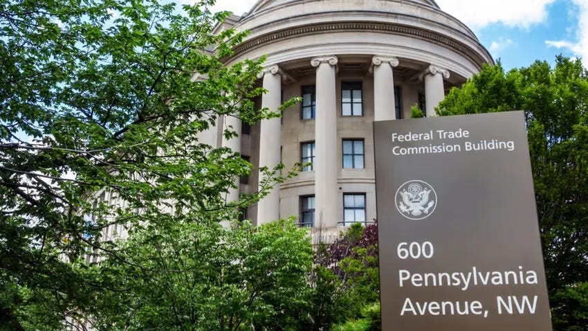 Photograph of the Federal Trade Commission Building at 600 Pennsylvania Ave NW Photograph of the Federal Trade Commission Building at 600 Pennsylvania Ave NW