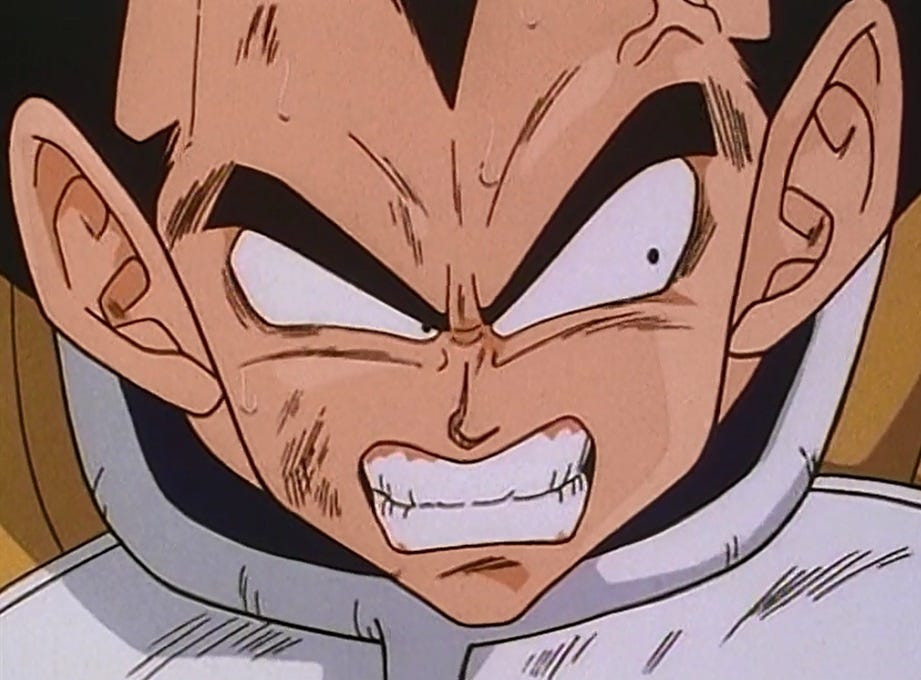 Goku vs. Vegeta... a Saiyan Duel! (1997)