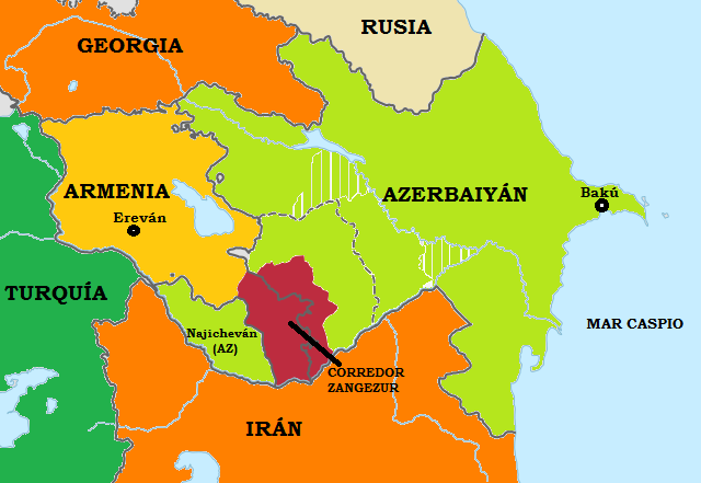 The Zangezur corridor, the key piece of relations between Armenia and  Azerbaijan - globalter