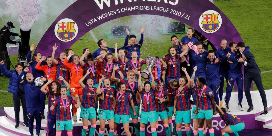 Barcelona campeón de la Champions femenina 2021: victoria 4-0 contra  Chelsea | Futbol Colombiano | Fútbol Femenino | Futbolred