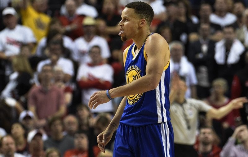 stephen curry warriors move to semi finals playoffs 2016