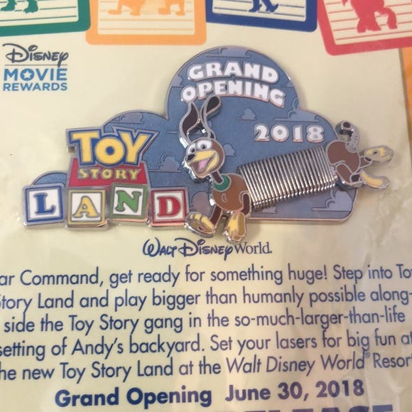 Disney | Toys | Disney Toy Story Land Grand Opening Pin Limited | Poshmark
