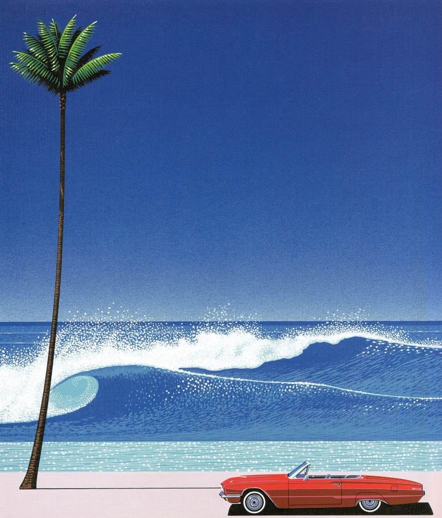 Hiroshi Nagai - coastline at lover’s point I