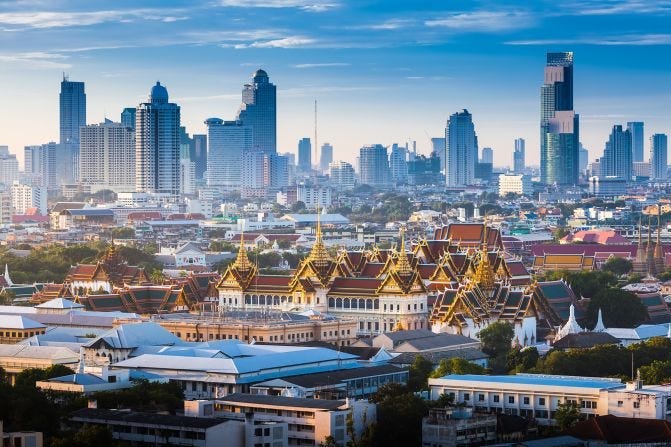 <strong>2. Bangkok: </strong>The Thai capital, home to spectacular landmarks such as The Grand Palace, was second on the list.