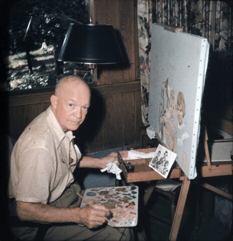 Eisenhower Painting