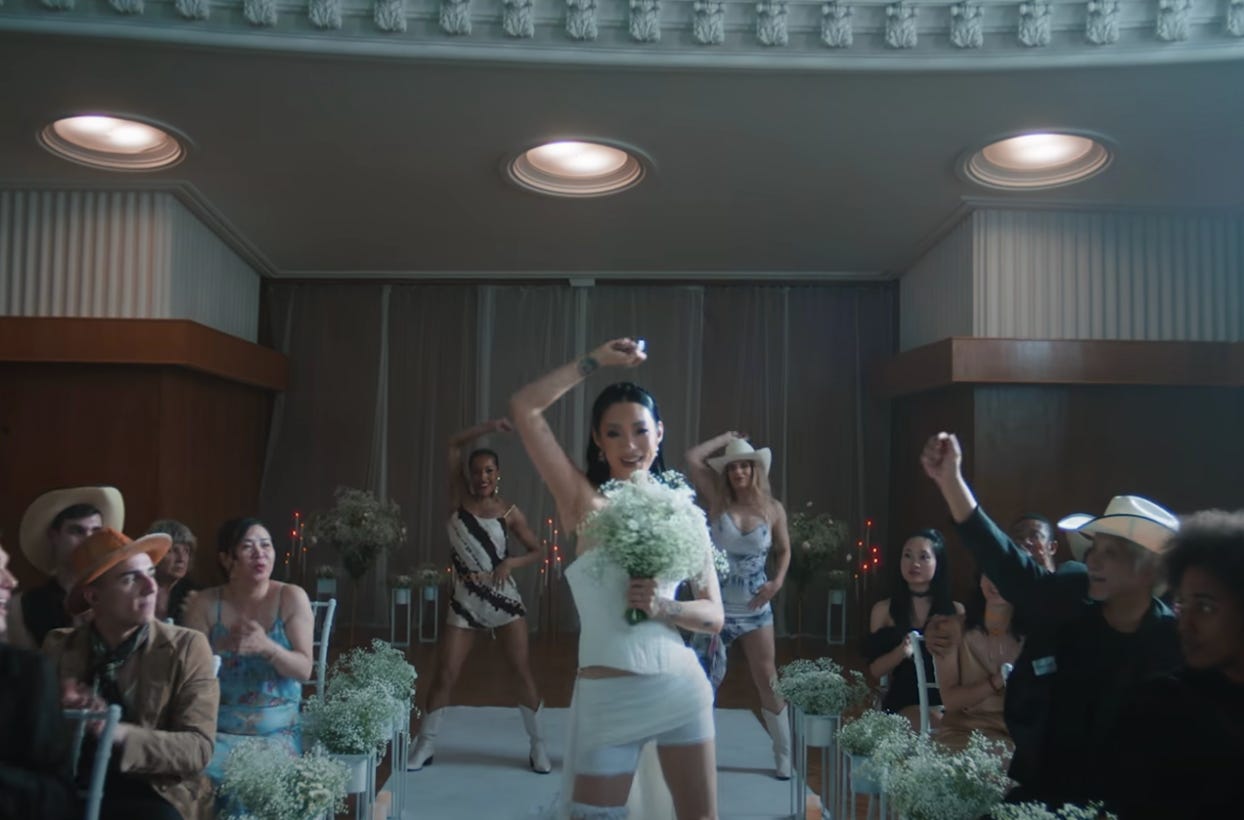 Rina Sawayama Line Dances to the Altar in 'This Hell' Music Video