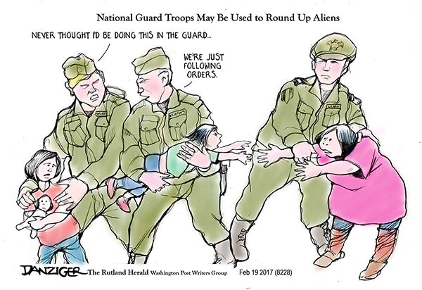 National Guard Roundup - Danziger Cartoons