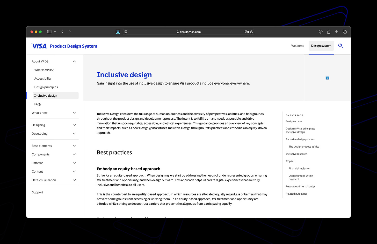 Inclusive Design