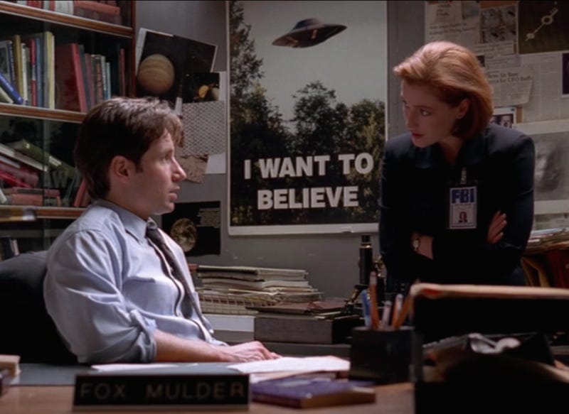 The X-Files “I Want to Believe” Poster's Origin Story | The New Republic