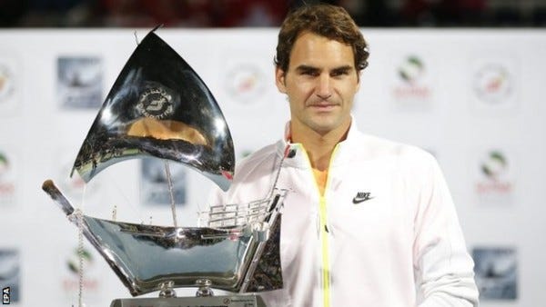 roger federer wins atp dubai title 2015