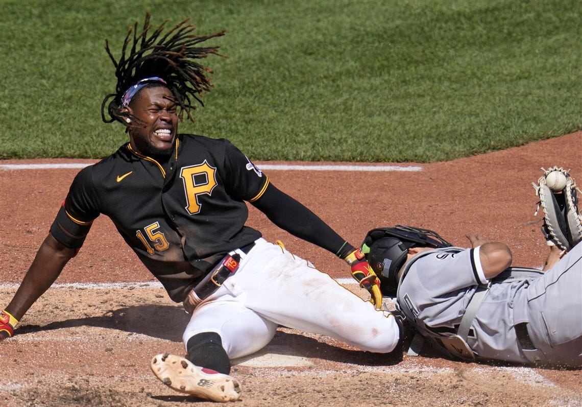 Oneil Cruz's rehab of fractured left fibula has 'plateaued,' return to play  for Pirates in 2023 in doubt | Pittsburgh Post-Gazette